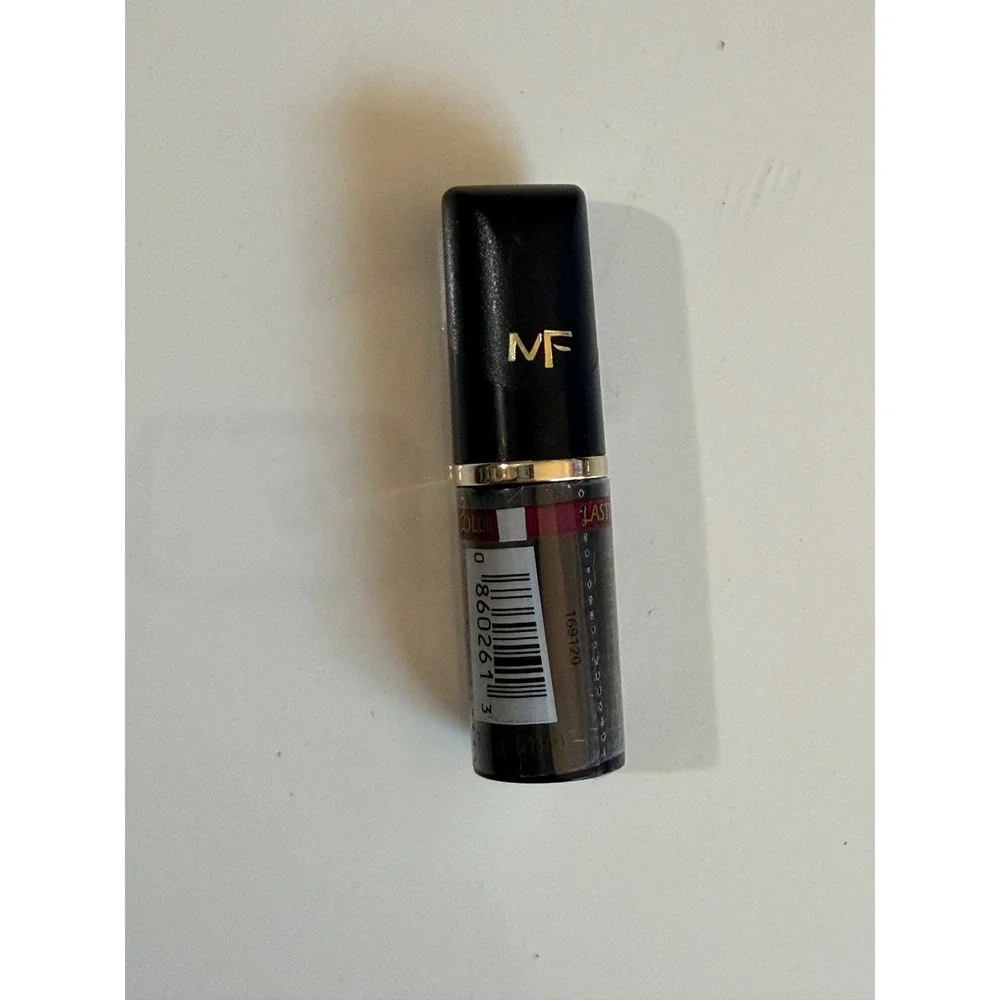 Max Factor Lasting Color Lipstick Mustard Seed Gold Bronze Metallic Vintage Rare